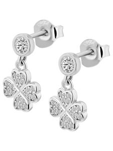 Adeliás Женский кулон - кулон из серебра 925 пробы с кубическим цирконием в серебряной оправе