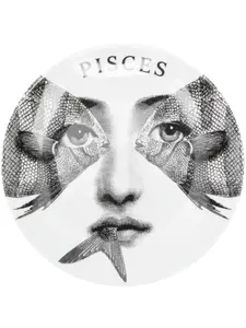 Настенный декор tema e variazioni n.359 pisces, 3х26 см, Fornasetti, белый