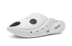 VEIDOORN Лонгжу З Икс Скользящие тапочки с амортизацией и устойчивостью к истиранию унисекс белые, цвет White