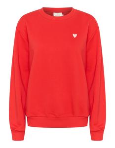 Толстовка Kaffe Liddy, Fire Red