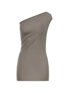 Топ "Афина" на одно плечо Rick Owens, серый
