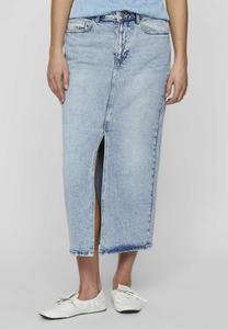 Юбка VILA MIDI, Light Blue Denim/Light-Blue Denim