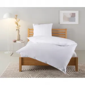 Набор Home affaire: одеяло и подушка Ballonbett Trin с одеялом 135x200 см, 155x220 см и подушками 40x80 см, 80x80 см, осень, зима Home Affaire, белый