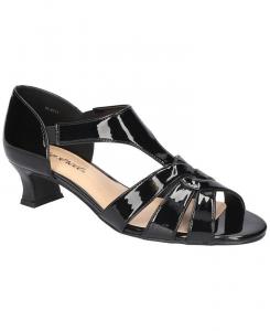 Женские классические сандалии без шнуровки Essie Easy Street, цвет Black Patent