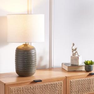 Лампа настольная Safavieh Oryn, 50 см, серо-коричневый