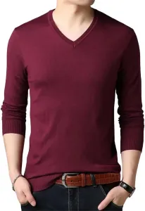 Мужской свитер V-образным вырезом Comfort Knit