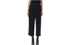 Зауженные укороченные брюки Stella McCartney, черный