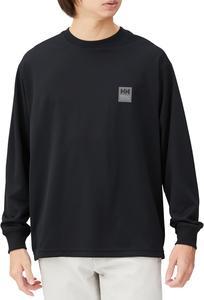 Футболка HELLY HANSEN HH Angler Dry (HH32408) - унисекс, идеально подходит для морской рыбалки, черный