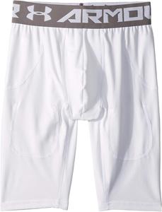 Under Armour Football 6 Pocket Girdle, White (100)/Graphite