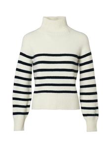 Полосатый свитер Кэролайн Тенсен Дэнвилл, оттенок белый/черный Mart Visser