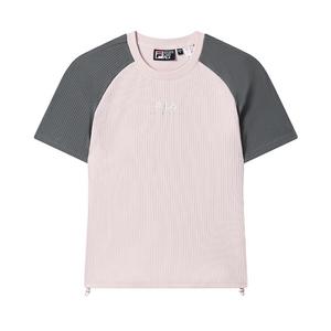 Футболка Originale с рукавом реглан женская FILA, розовый