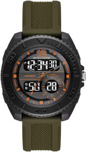 SKECHERS Цифровые часы в темно-зеленом цвете