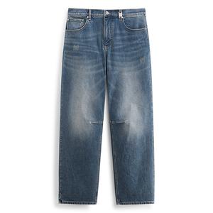 PEACEBIRD MEN Джинсы мужские Denim Medium Blue 1 Straight Fit
