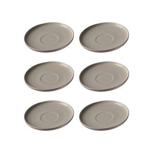 Блюдце Кофейные блюдца Jasper ø 15,0 см, набор из 6 шт. Ritzenhoff & Breker, серо-коричневый