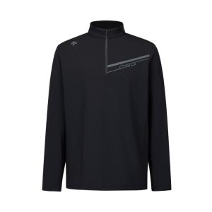 Мужская поло с длинным рукавом DESCENTE, черный