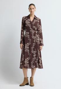 Платье adL Shirt dress, Printed Brown/Brown