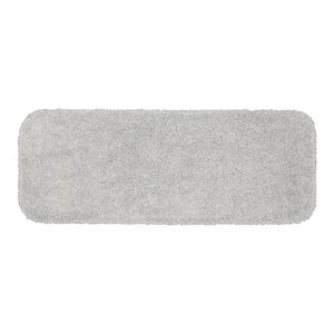 Коврик-гирлянда Serendipity Solid Shag 22x60, дорожка для ванны Garland Rug, цвет Platinum Gray