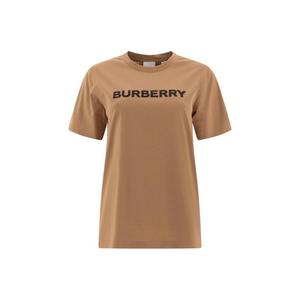 Футболка с принтом логотипа Burberry, коричневый