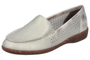 Классические балетки Rieker, серебряный