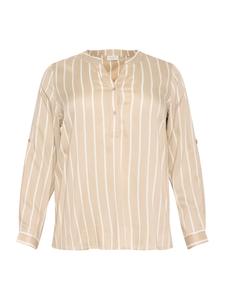 Блуза KAFFE CURVE KCSIDA, бежевый