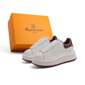 AQUASCUTUM Маленькие белые кроссовки, легкие, низкие, для скейтбординга, женские