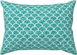 Pevtufa Наволочка с аквамариновыми блестками Aquamarine Glitter1