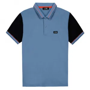 Поло с коротким рукавом Tbs Ionaspol, синий