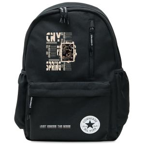Converse Полиэстеровый рюкзак среднего размера унисекс черный, CNY Rich Koi Fish