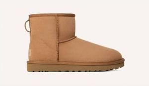 UGG Классические женские мини-сапоги Mini II, цвет каштановый