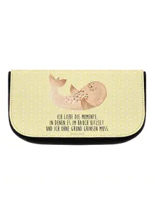 Косметичка Mr. & Mrs. Panda, желтый пастельный