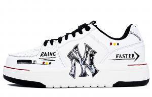 MLB Толстая амортизирующая подкладка, износостойкие низкие скейтбордистские кроссовки унисекс белого цвета