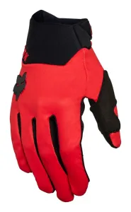 Внедорожные перчатки Defend Wind Fox Racing, флуоресцентный красный