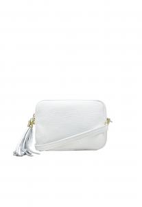 CHICCA BORSE Сумка через плечо белого цвета