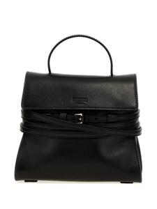 Маленькая сумка-шоппер Moschino Tie Me, черный