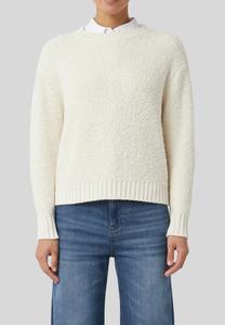 Джемпер comma Jumper, Ecru/White