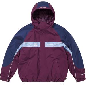 Supreme Куртка с капюшоном Umbro GORE TEX, Dark Purple/Purple
