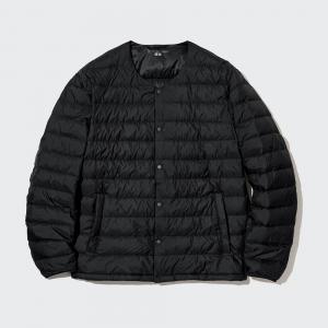 Куртка Uniqlo пуховая легкая премиум-класса, 09 черный