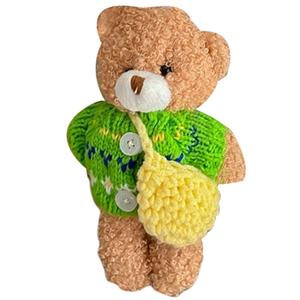 Плюшевый кулон Wear The Sweater Cute Bear Dolls высотой 15 см FKOFR