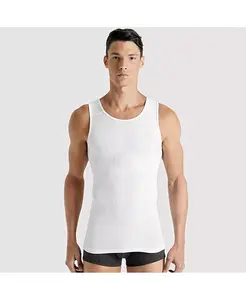 Мужская базовая облегченная компрессионная майка BASIC LIGHT Rounderbum, белый