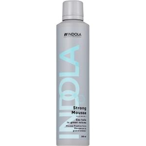 Мусс для волос strong mousse Indola, объем 200 мл