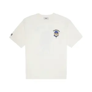 MLB Футболка с рукавом дроп-шиплер унисекс dark cream