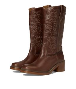 Ботинки Frye Kate Deco Stitch, цвет Auburn