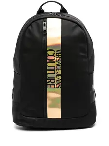 Сумка для ноутбука с логотипом Versace Jeans Couture, черный