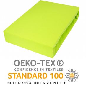 Простыня на резинке 120х200см СВЕТЛО-ЖЕЛТАЯ Простыня из джерси Простыня из 100% ХЛОПКА Timex-Pol