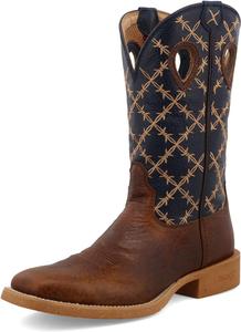 Ботинки Twisted X Men's 12 Tech X Western, синий/коричневый/темно-синий