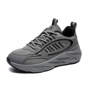 Скользоустойчивые и дышащие повседневные низкие кроссовки мужские HOBIBEAR, черные