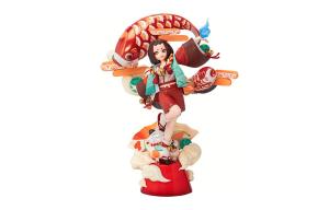 Hobby Max Фигурки персонажей из серии Hobby Ma Onmyoji: Онмедзи, Цукимунэ, Удача и Процветание Масштаб 26,5 см