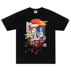 Футболка BAPE Japan Culture Ape Head 'Black', черный