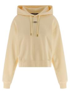 Свитшот 'Le Hoodie Gros Grain' JACQUEMUS, бежевый