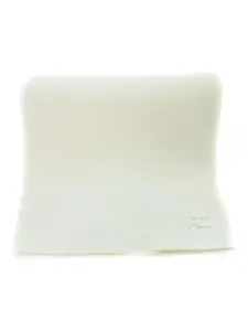 Шарф с логотипом Courrèges, белый